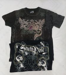 CR8811 VINTAGE SKULL T-SHIRTS