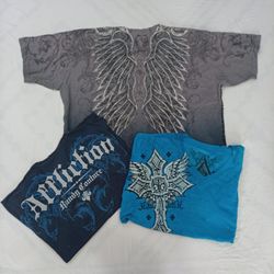 CR8814 VINTAGE SKULL T-SHIRTS
