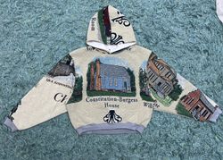 Upcycle Tapestry hoodie With Baggy Sleeves (DV -06..