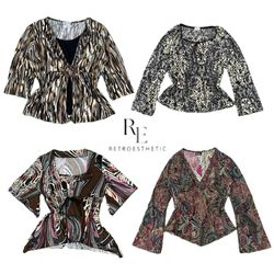 Y2K Natural Vibe Girl Printed Full Sleeve Tops RE-..