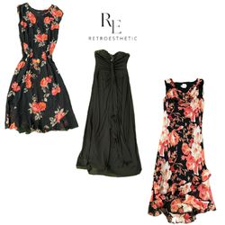 Y2K Natural Vibe Girl Maxi Dress RE-3335