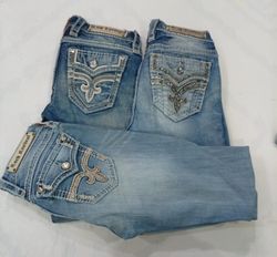 CR8824 VINTAGE ROCK REVIVAL LADIES FLARE JEANS