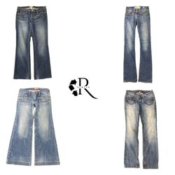 Y2K Era Cyber Girl Denim Jeans RW-2047