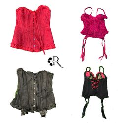 Y2K Romantic Vibe Girl Corset RW-2048