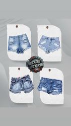 Y2K Urban Edge Denim Short