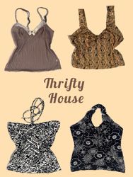 Just £4PP; Y2K Going Out Cami Tops(TH/439)