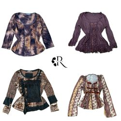 Y2K Natural Vibe Girl Printed Full Sleeve Tops RW-..