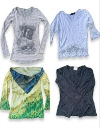 Y2K full sleeve tops