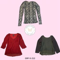 Fashionable Long Sleeve Blouse – Lightweight, Brea..