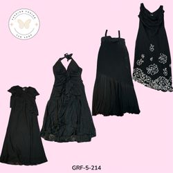 Black Poly Dress | Elegant Bodycon Fit | Party Wea..