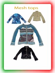Y2K mesh tops &vintage Boho jackets mix |10 Pcs wh..
