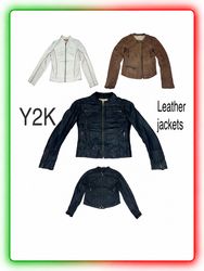 Women’s Leather Jackets Mix | 10 PCS Wholesale Bun..