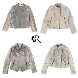 Y2K Era Cyber Girl Leather Jacket RW2056