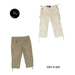 Y2K Cargo Capri Pants – Vintage Streetwear Utility..