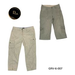 Y2K Cargo Capri Pants – Retro Streetwear Utility S..
