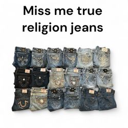Miss me true religion rock revival skinny jeans