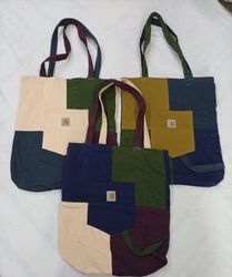 CR8833 UPCYCLED CARHARTT BAGS
