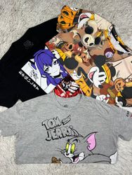 Cartoon printed t-shirts