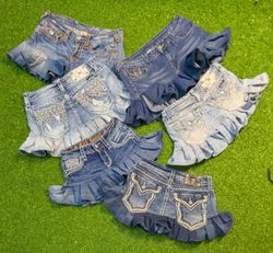5932 _ Miss me,True Religion, Rock Revival, skirt