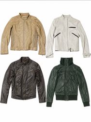 Vintage Y2K Leather Jacket | 90s Retro Streetwear ..