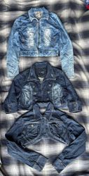 Denim Cropped jackets 15 pieces