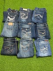 Yv110 Embellished Jeans 13P