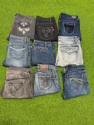 Tv428  Embroidered Jeans 10P