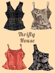 Just £4PP; Retro Chic Y2K Assorted Cami Tops(TH/44..