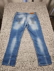 Y2K Jeans Women's Branded Jeans Backpocket Stitchi..