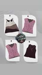 Y2K Urban Grace Poly Blouse