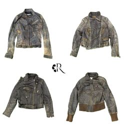 Y2K Unique Girl Leather Jacket RW-2069