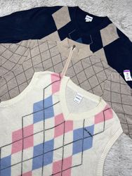 Diamond sweater