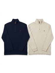 (FV-1578) Polo Quarter Zip Knitwear-Sweater