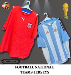Premium Soccer / Football National Team Jerseys in..
