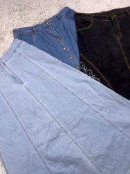 Unbranded long denim skirt