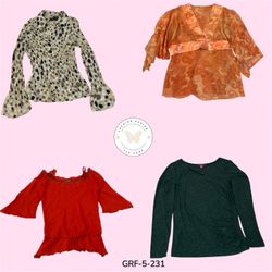 Fashionable Long Sleeve Blouse – Lightweight, Brea..