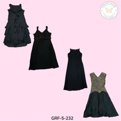 Black Poly Dress | Fashion-Forward Silhouette | Pe..