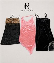 Mini dress velvet