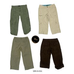 Y2K Cargo Capri Pants – Vintage Streetwear Utility..