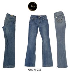Jean évasé à jambe large Y2K – Mode emblématique d..