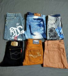 Y2K Baggy Hip Hop Embroided Jeans Japan Style
