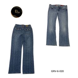 Jean évasé Y2K – Denim vintage chic quotidien (Grv..