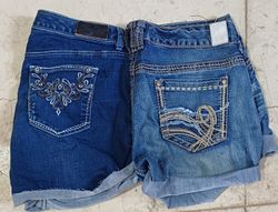 Y2K Emroided Sexy Short