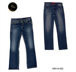 Jean évasé Y2K – Denim rétro large vintage (GRV-6-..