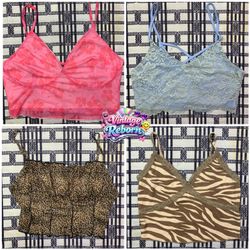 Y2K Vintage Cami & Statement Top Mix – Trendy 2000..