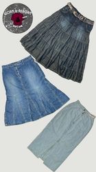 Y2k denim skirt is 10 pieces WR1636