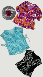 Y2k blouse 16 pieces WR1634