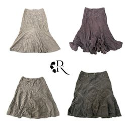 Y2K Unique Girl Poly Midi Skirt RW2075