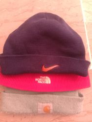 North face carhartt & mixed brands beanies