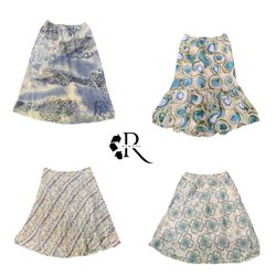 Y2K Era Brightney Girl Poly Maxi Skirt RW2078